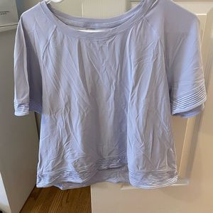 Lululemon Purple Crop Top